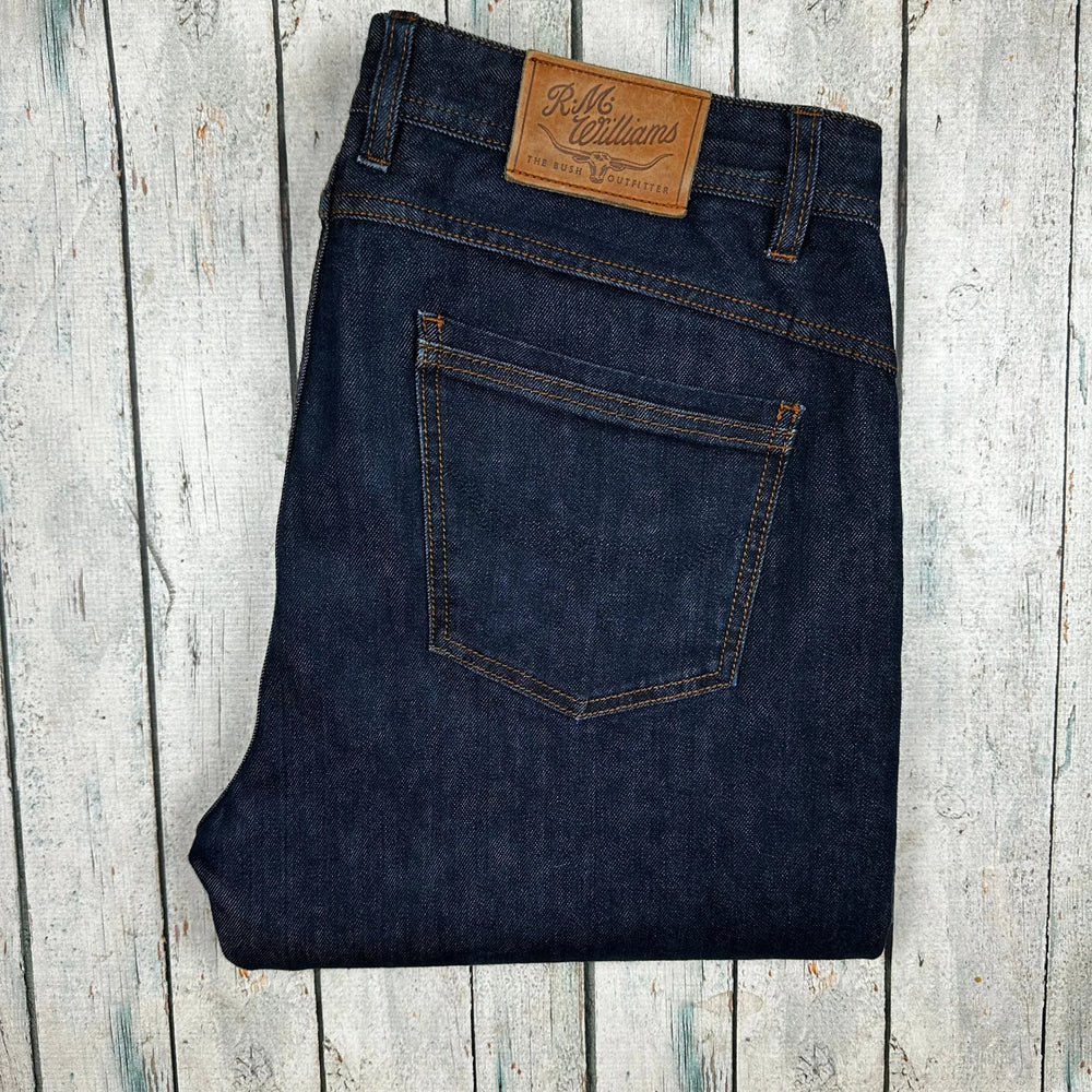 R.M. Williams Mens Selvedge Denim Jeans- Size 36R - Jean Pool