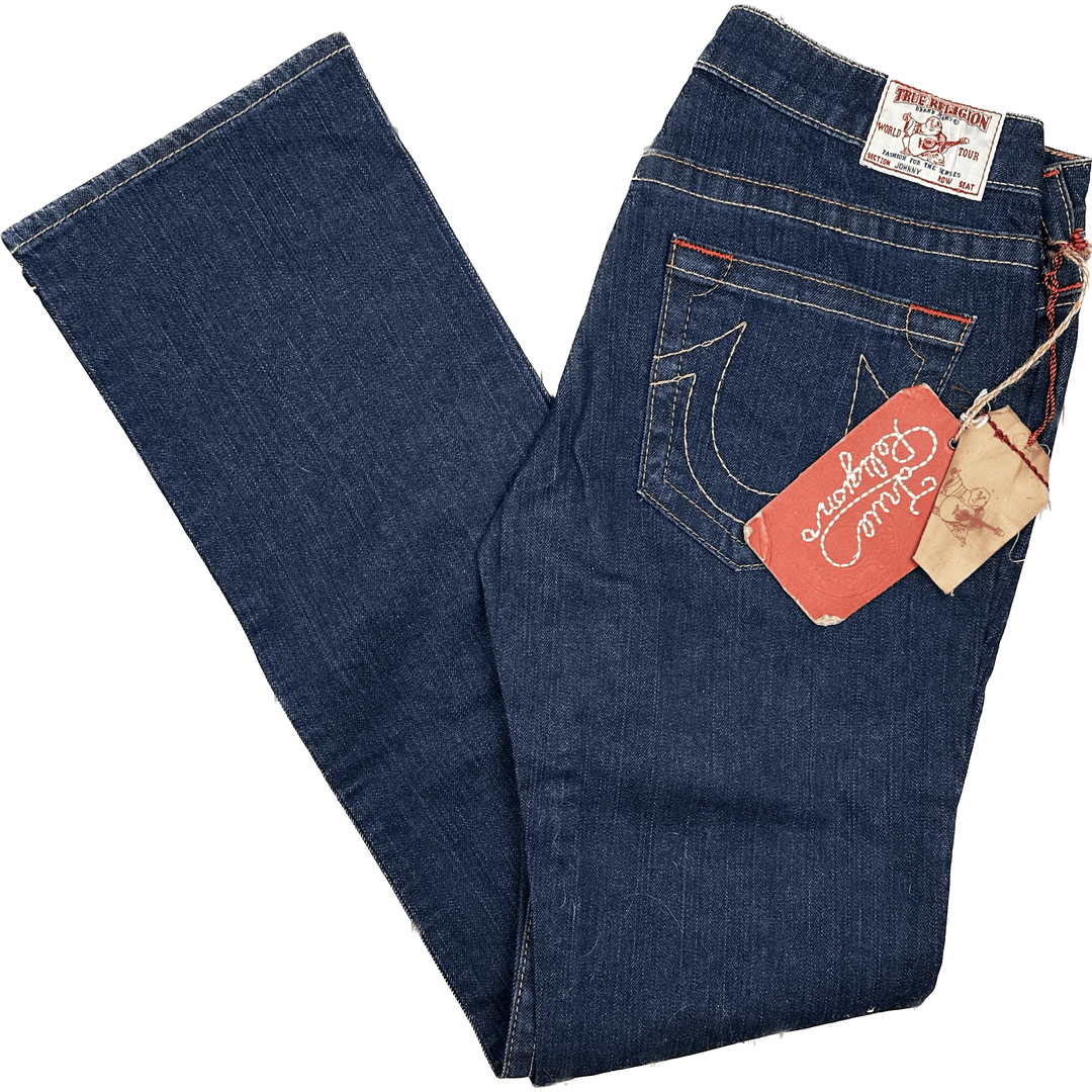 NWT - True Religion 'Johnny' Bootcut Jeans- Size 30 - Jean Pool