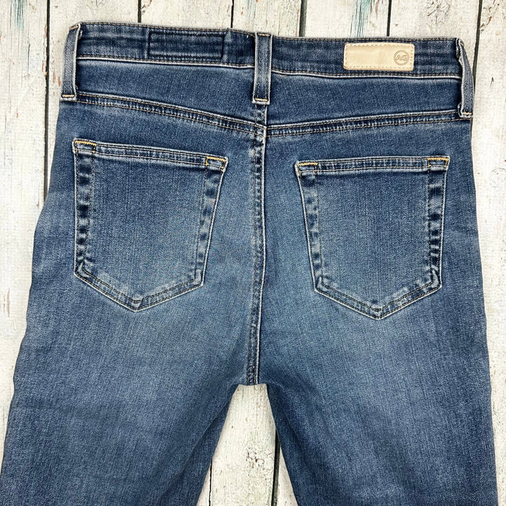 AG Adriano Goldschmied 'Isabelle' Mid Rise Straight Jeans- Size 24R - Jean Pool