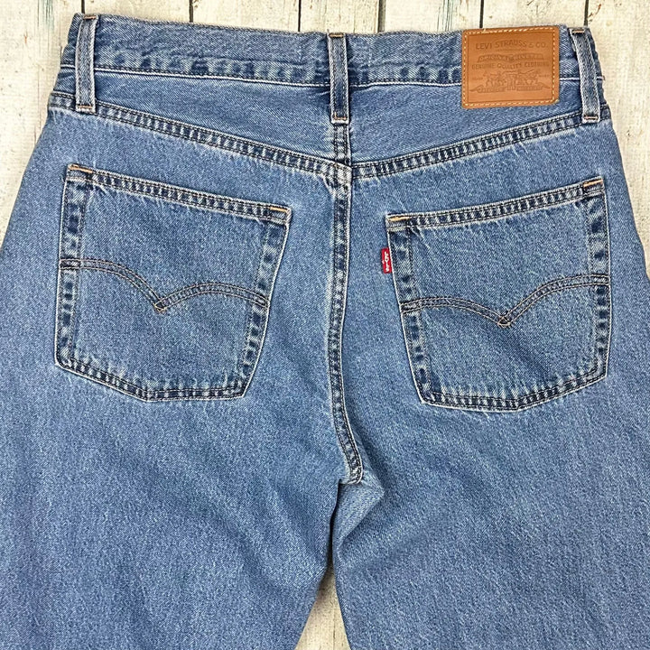 Levis Denim 'Baggy Dad' Wide Leg Jeans - Size 28 - Jean Pool