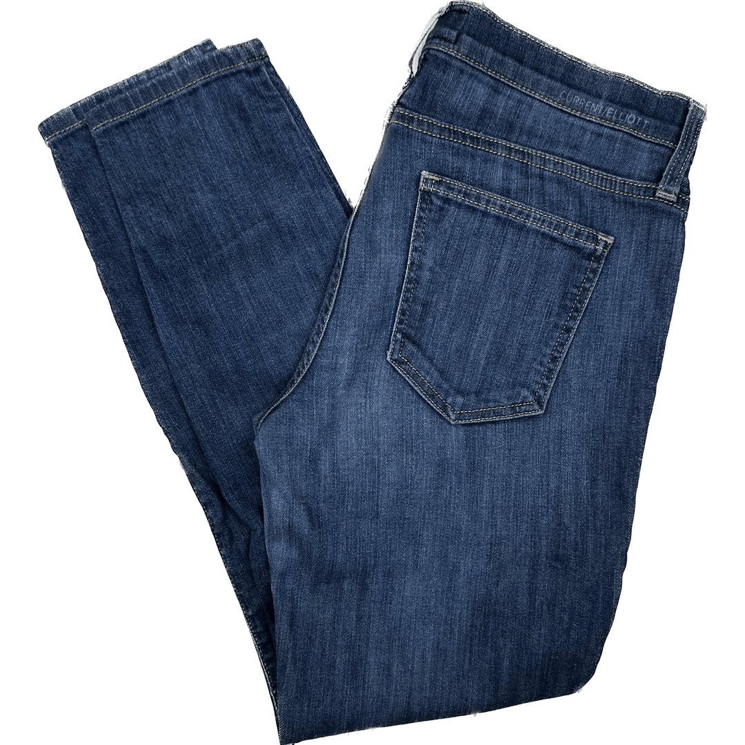 Current/Elliot 'The Stiletto' Skinny Jeans- Size 29 - Jean Pool