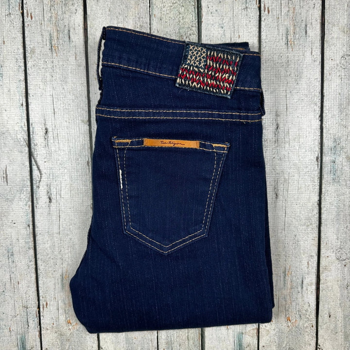 True Religion 'Halle' Super Skinny Jeans- Size 25 or 7 AU - Jean Pool