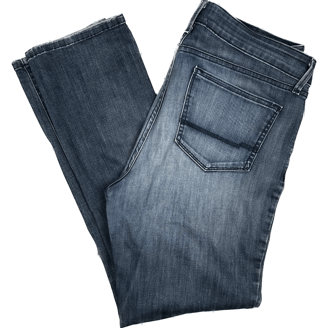 NYDJ - 'Lift & Tuck' Straight Leg Jeans -Size 12 US suit 16 - Jean Pool