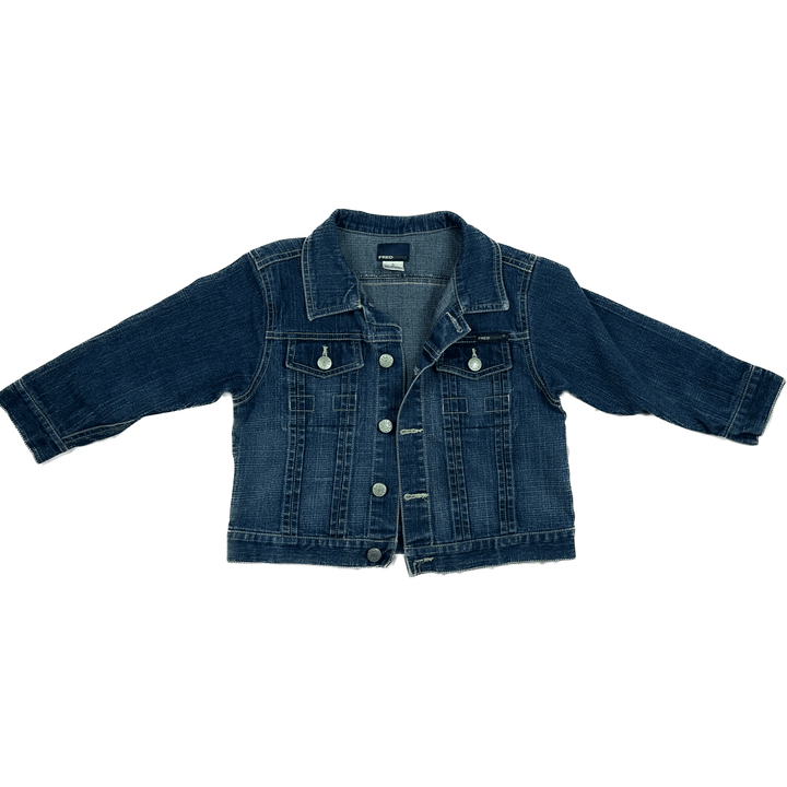 Fred Bare Children's 90's Denim Jacket - Size 3Y - Jean Pool