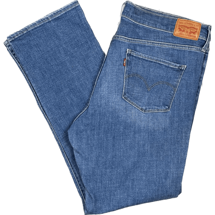Levis Ladies 314 Shaping Straight Jeans - Size 34 (16AU) - Jean Pool