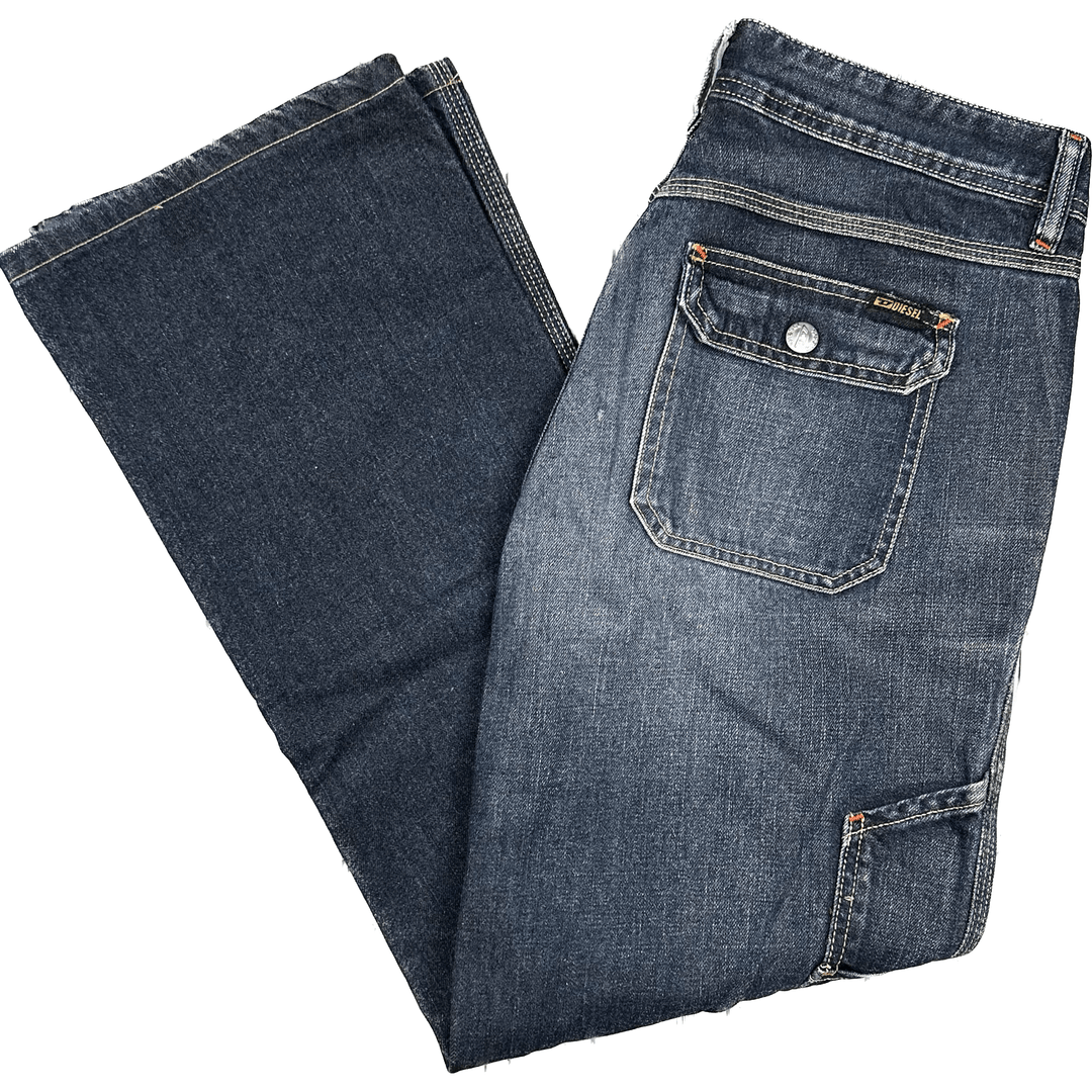 Diesel Denim Vintage 90's Mens Straight Jeans -Size 32 - Jean Pool