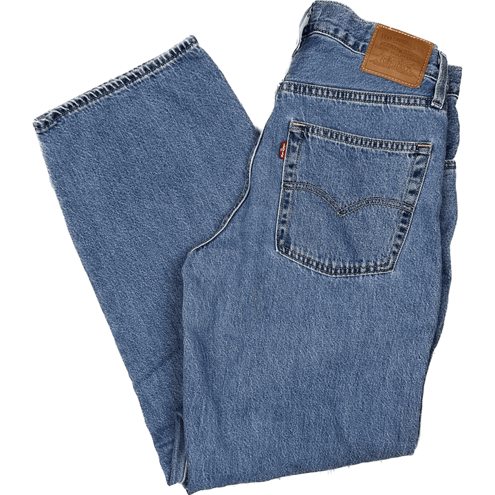 Levis Denim 'Baggy Dad' Wide Leg Jeans - Size 28 - Jean Pool