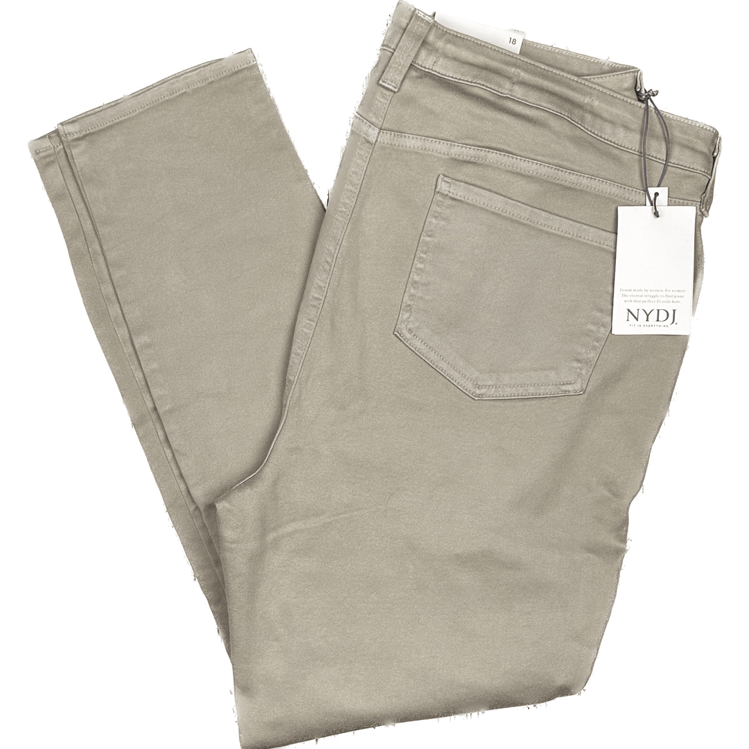 NWT - NYDJ 'Ami Skinny' Jeans in Pale Oak Wash -Size 18 US or 22 AU - Jean Pool