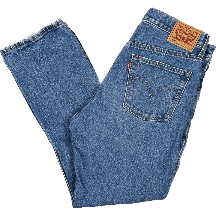 Levis 501 Classic Ladies Denim Jeans -Size 29/28 - Jean Pool