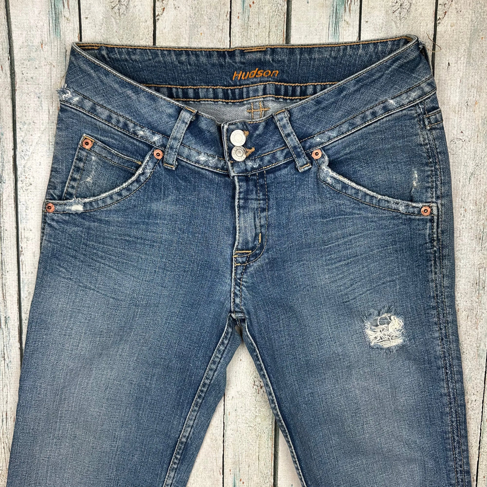 Hudson USA Low Rise Bootcut Flap Pocket Jeans - Size 29 - Jean Pool