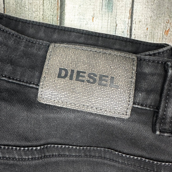 Diesel D.N.A Mens Slim Stretch Black Jeans - Size 34 Short - Jean Pool