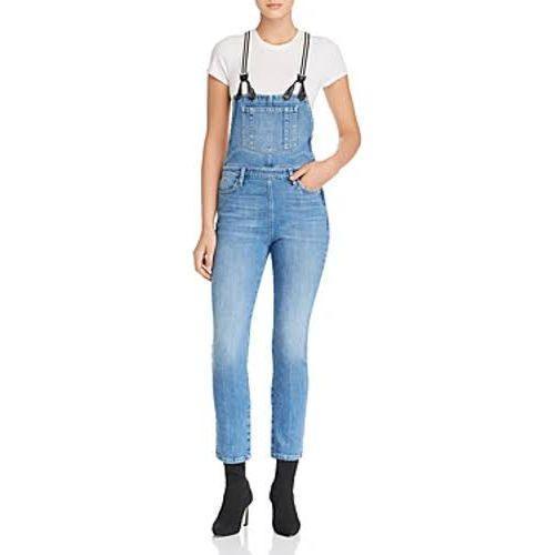 NWT-Frame Denim 'Le Suspender' Roadie Overalls -Size S - Jean Pool