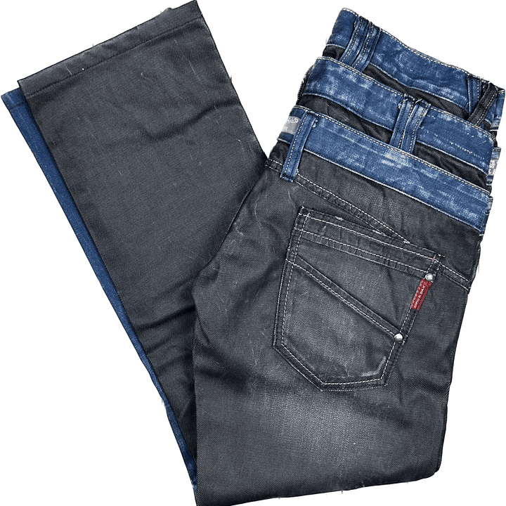 Cipo & Baxx Triple Layered Waist Straight Jeans -Size 32 - Jean Pool