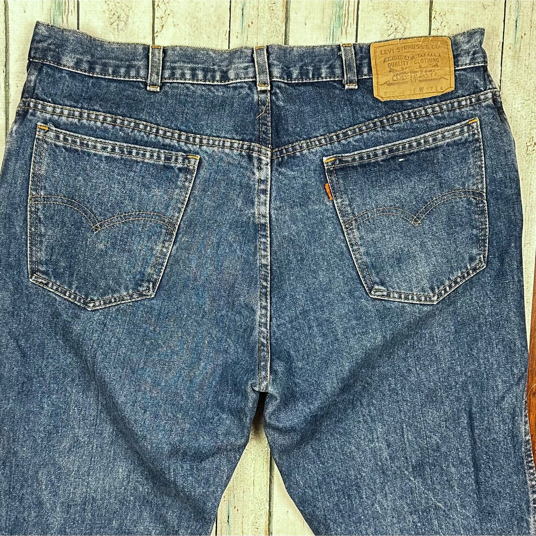 Levis 80's Vintage Australian Made Levis 515 Classic Jeans - Size 38 - Jean Pool