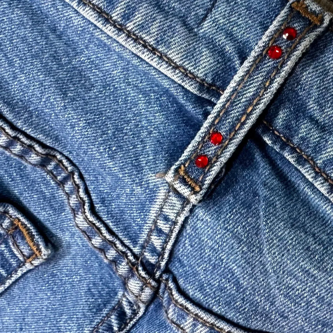 Reworked Levis 'Wedgie Straight' Jeans - Size 31 - Jean Pool