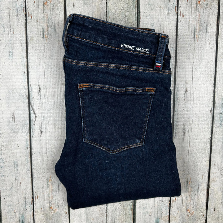 Etienne Marcel Skinny Ankle Red Zip Jeans - Size 26 - Jean Pool