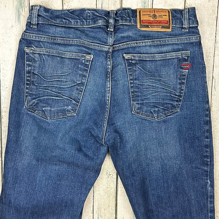 Diesel 'Riohma' Denim Straight Fit Jeans -Size 33/34 - Jean Pool