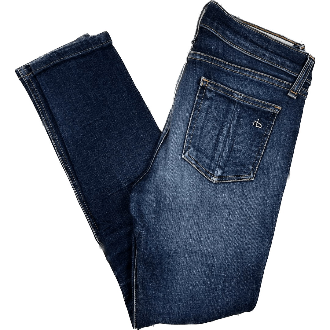Rag & Bone ' Skinny' Low Rise Jeans- Size 26 - Jean Pool