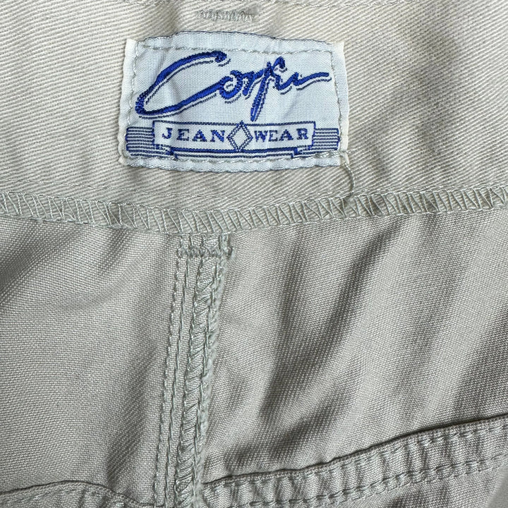 NWT - Vintage Corfu 'Hero Jean' Beige Jeans- Suit Size 18 - Jean Pool