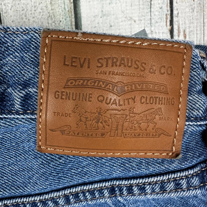 Levis Denim 'Baggy Dad' Wide Leg Jeans - Size 28 - Jean Pool