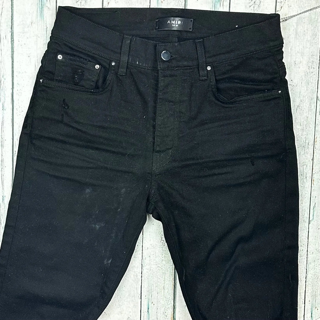 NWT AMIRI 'Stack Jean' Mens Skinny Fit Black- Size 30 - Jean Pool