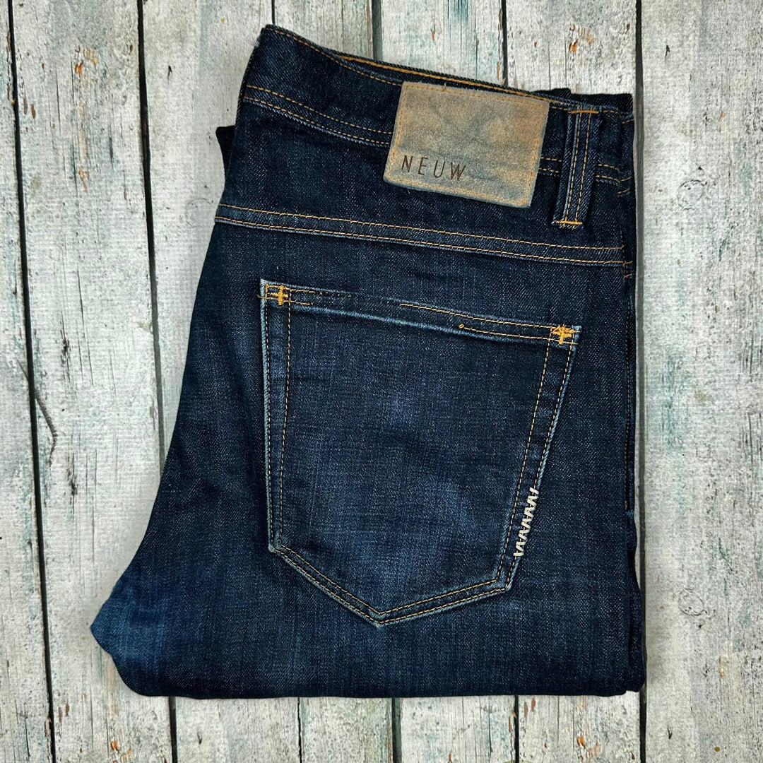 NEUW 'Lou Slim' Mens Selvedge Jeans - Size 31 - Jean Pool