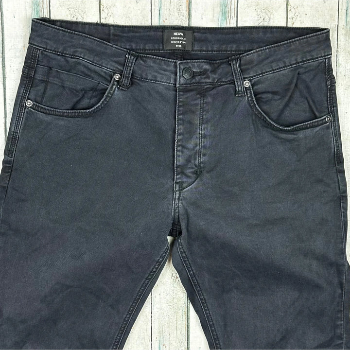 NEUW 'Lou Slim' Mens Black Jeans - Size 34/32 - Jean Pool