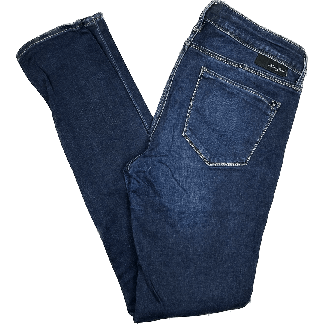 Mavi Gold 'Alexa' Ladies Stretch Denim Jeans -Size 28/32 - Jean Pool