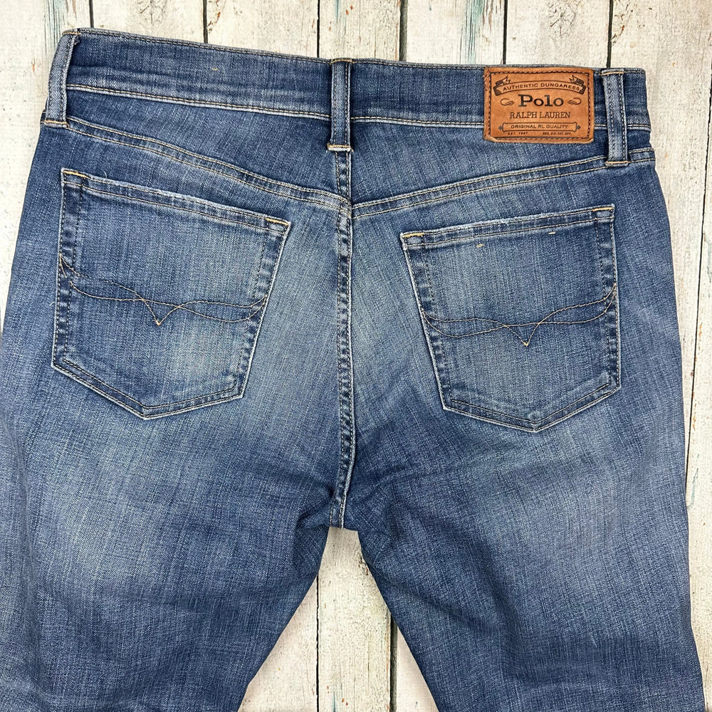 Ralph Lauren 'The Tompkins Skinny Crop' Stretch Jeans - Size 31 - Jean Pool