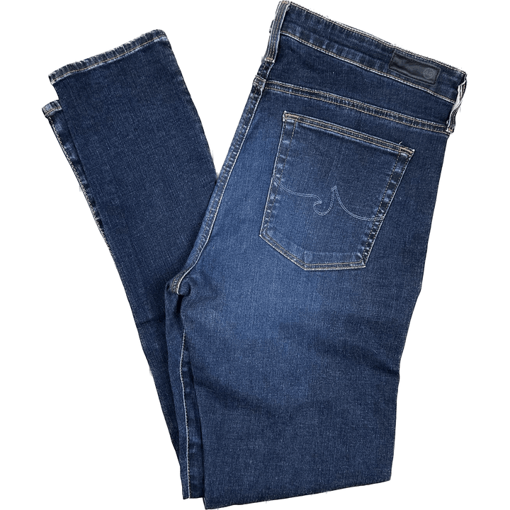 AG Adriano Goldschmied 'The Farrah' High Rise Skinny Jeans- Size 32R - Jean Pool