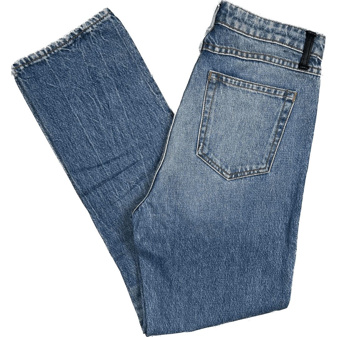 Alexander Wang 'Cult' High Rise Distressed Jeans Size-28 - Jean Pool