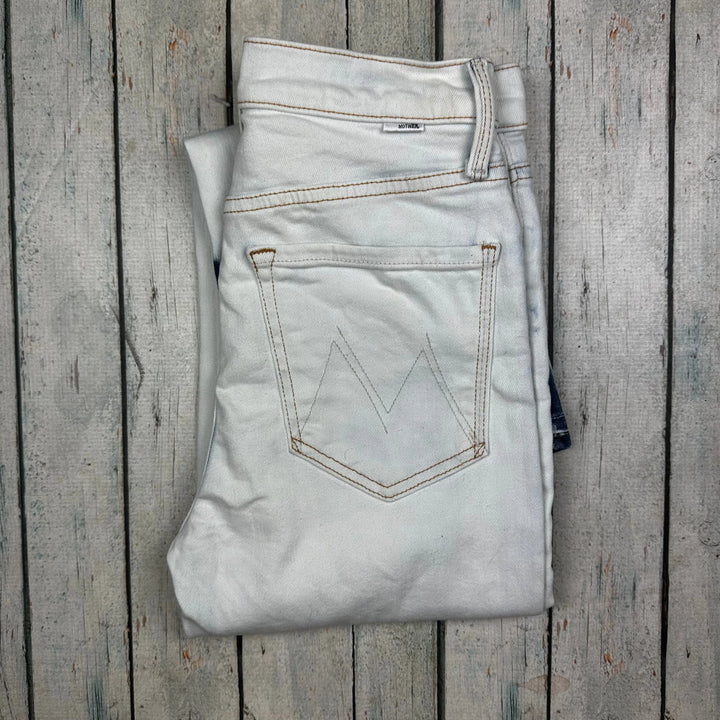 Mother 'The Tripper' Marshmallows for Breakfast Jeans - Size 26 - Jean Pool