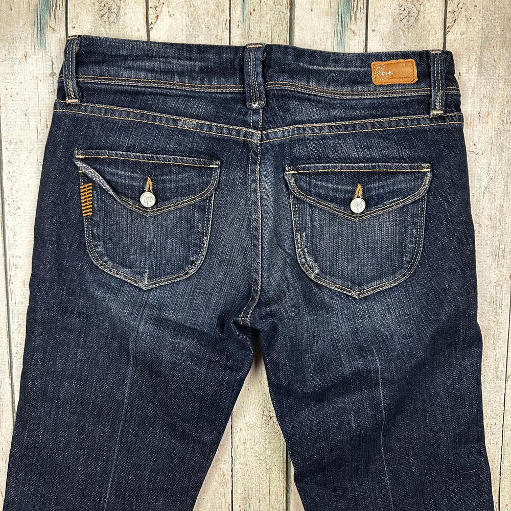 Paige Denim 'Pico' Low Rise Boot Cut Jeans- Size 27 - Jean Pool