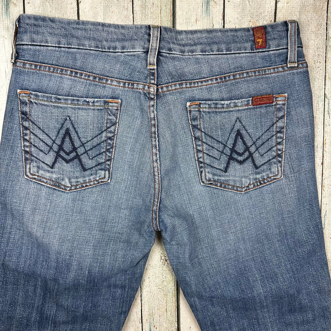 7 for all Mankind ' A Pocket Bootcut Jeans Size- 30 - Jean Pool