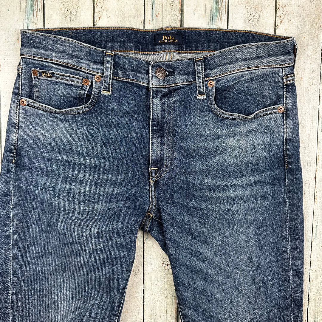 Ralph Lauren 'The Tompkins Skinny Crop' Stretch Jeans - Size 31 - Jean Pool