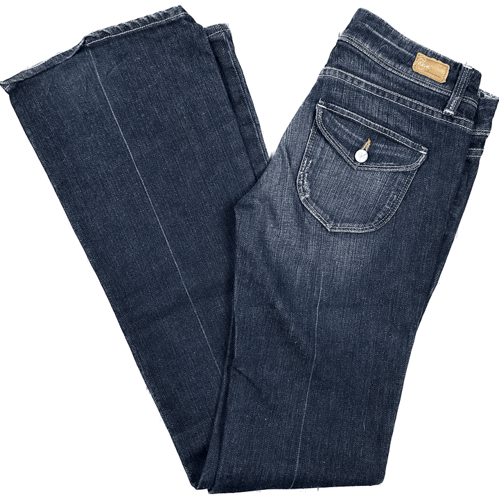 Paige Denim 'Pico' Low Rise Boot Cut Jeans- Size 27 - Jean Pool