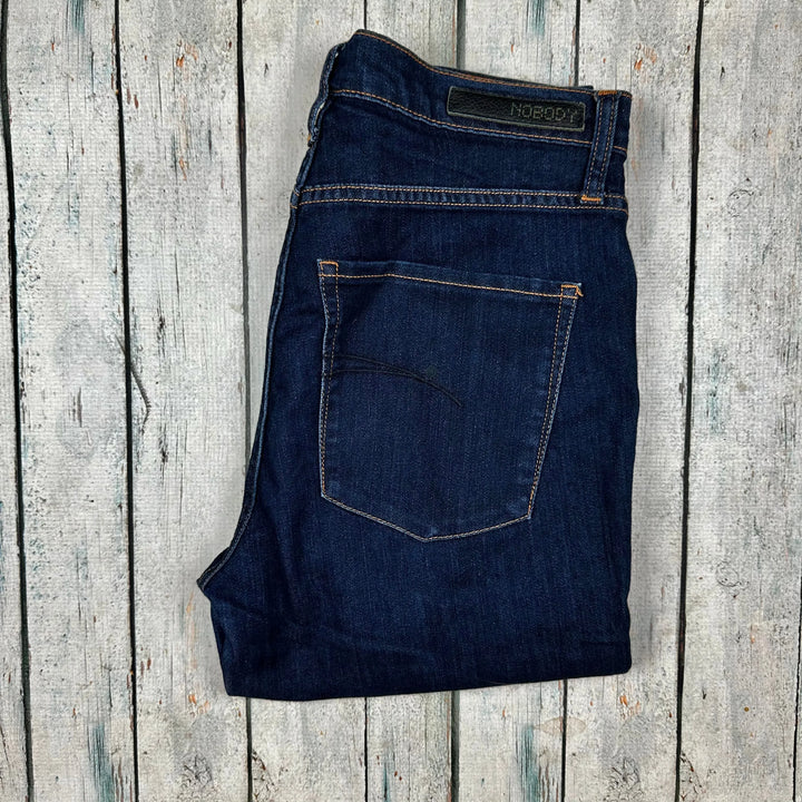 NOBODY Dark Wash High Rise Skinny Jeans- Size 30 - Jean Pool