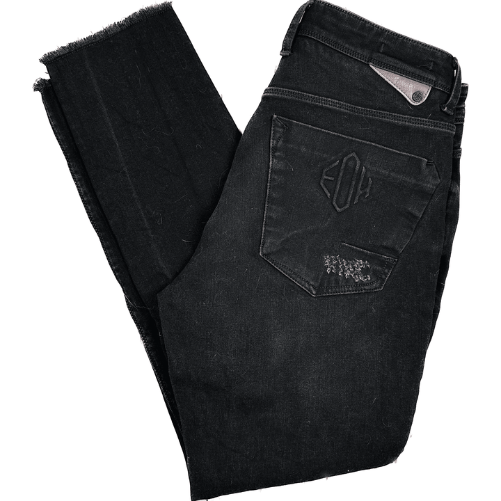 Ed Hardy Punks Not Dead Dagger Black Mens Jeans