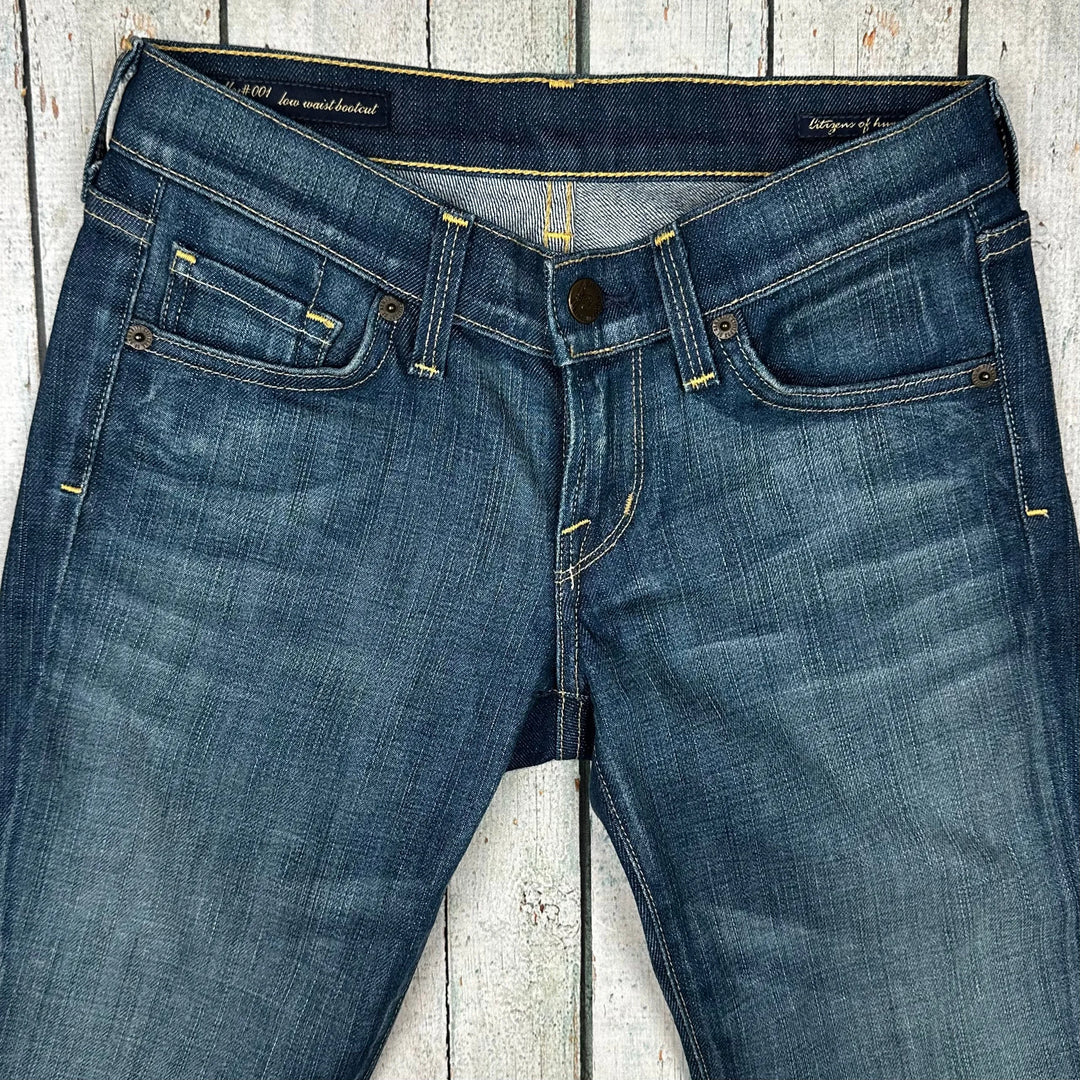 Citizens of Humanity 'Kelly' Low Waist Bootcut Jeans - Size 24 - Jean Pool