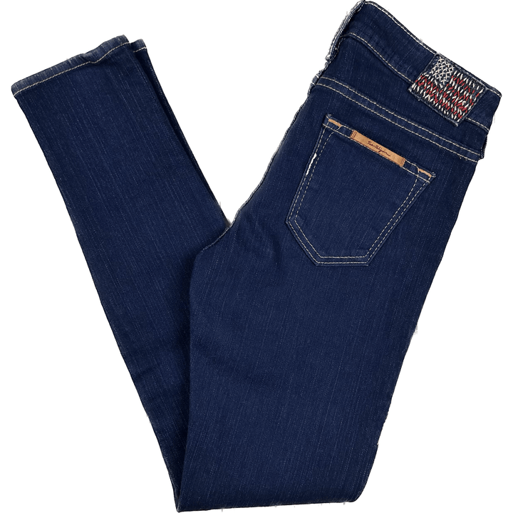 True Religion 'Halle' Super Skinny Jeans- Size 25 or 7 AU - Jean Pool