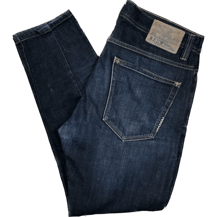 NEUW 'Lou Slim' Mens Selvedge Jeans - Size 31 - Jean Pool