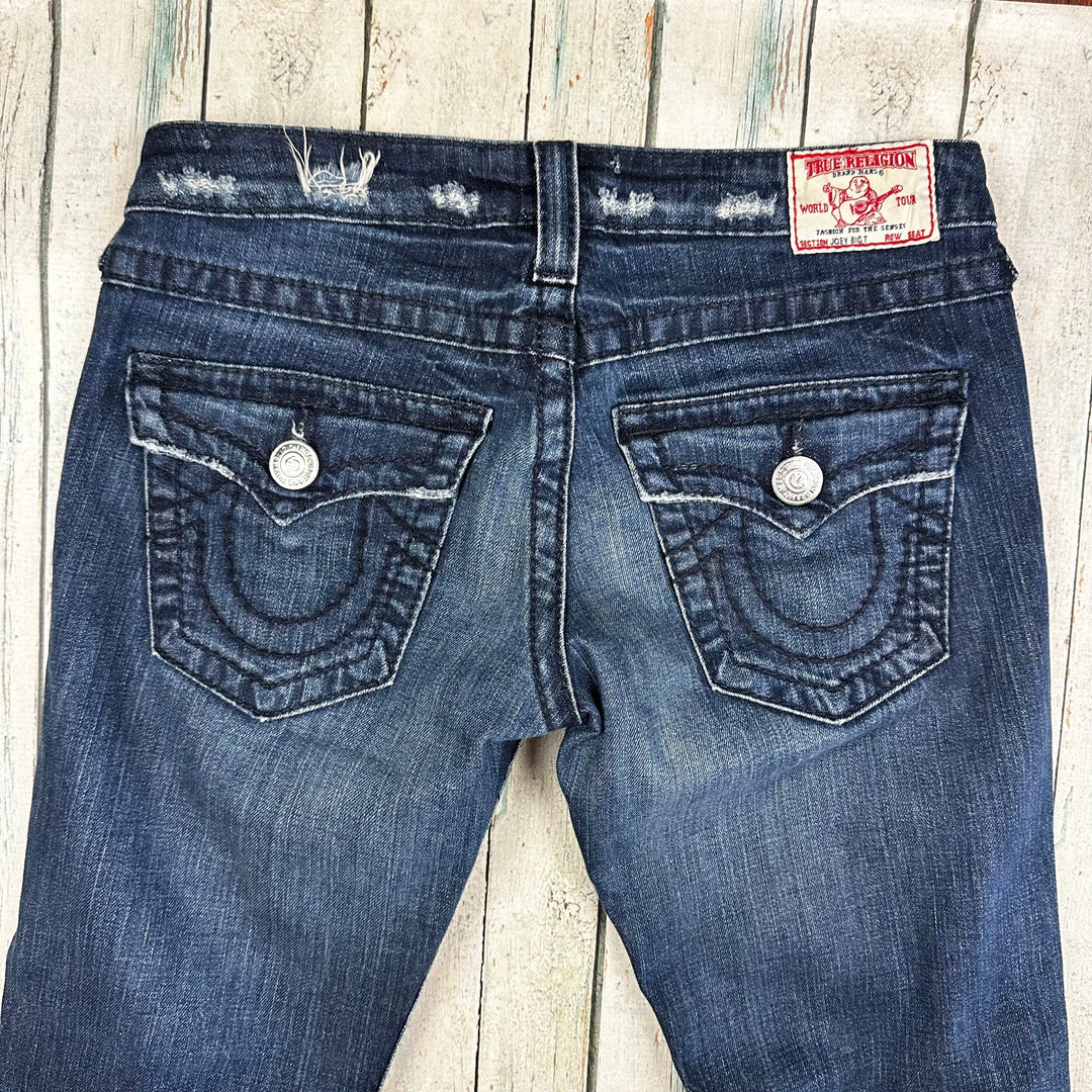 True Religion 'Joey Big T' Bootcut Jeans- Size 28 - Jean Pool