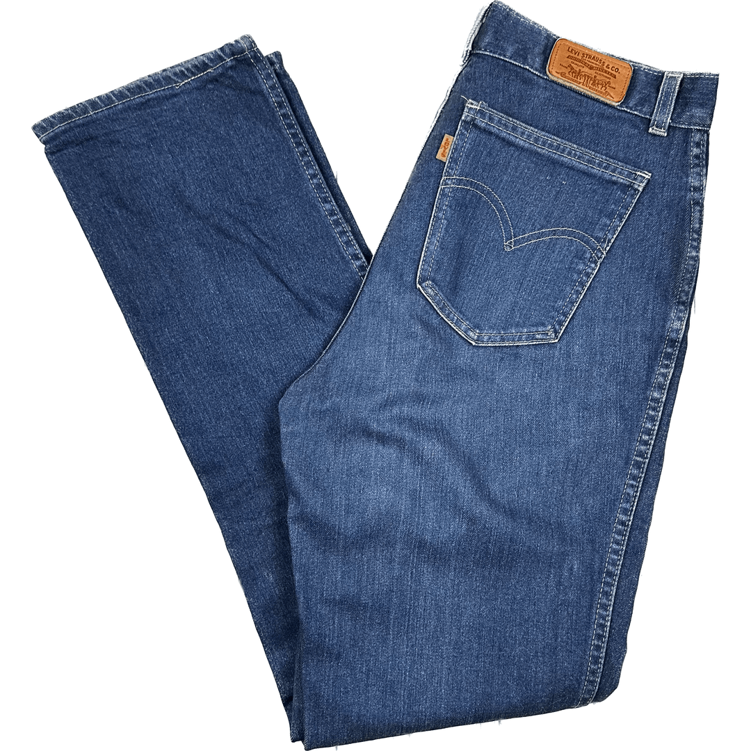 Vintage 1980's Aussie Made Levi 341 Jeans -Suit Size 29 - Jean Pool