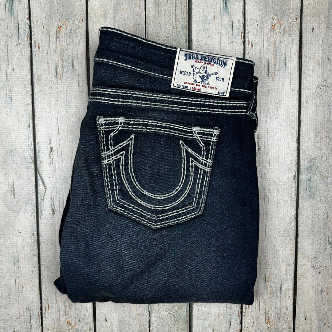 True Religion USA Made 'Big QT Legging' Skinny Jeans- Size 31 - Jean Pool