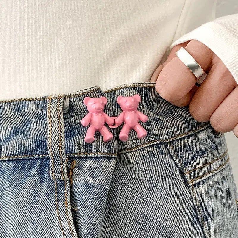 Bear Waist Cinch Set Pink Design Repair Kit - Jean Pool