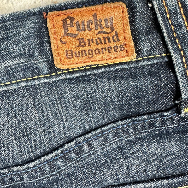Lucky Brand Knee Length Denim Skirt - Size 26 - Jean Pool