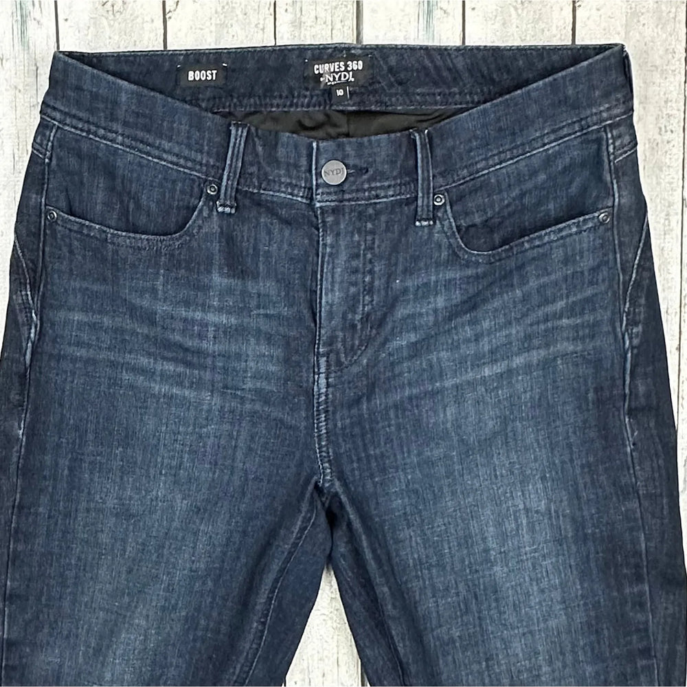 NYDJ Curves 360 'Boost' Skinny Jeans -Size 10 US or 12/14 AU - Jean Pool