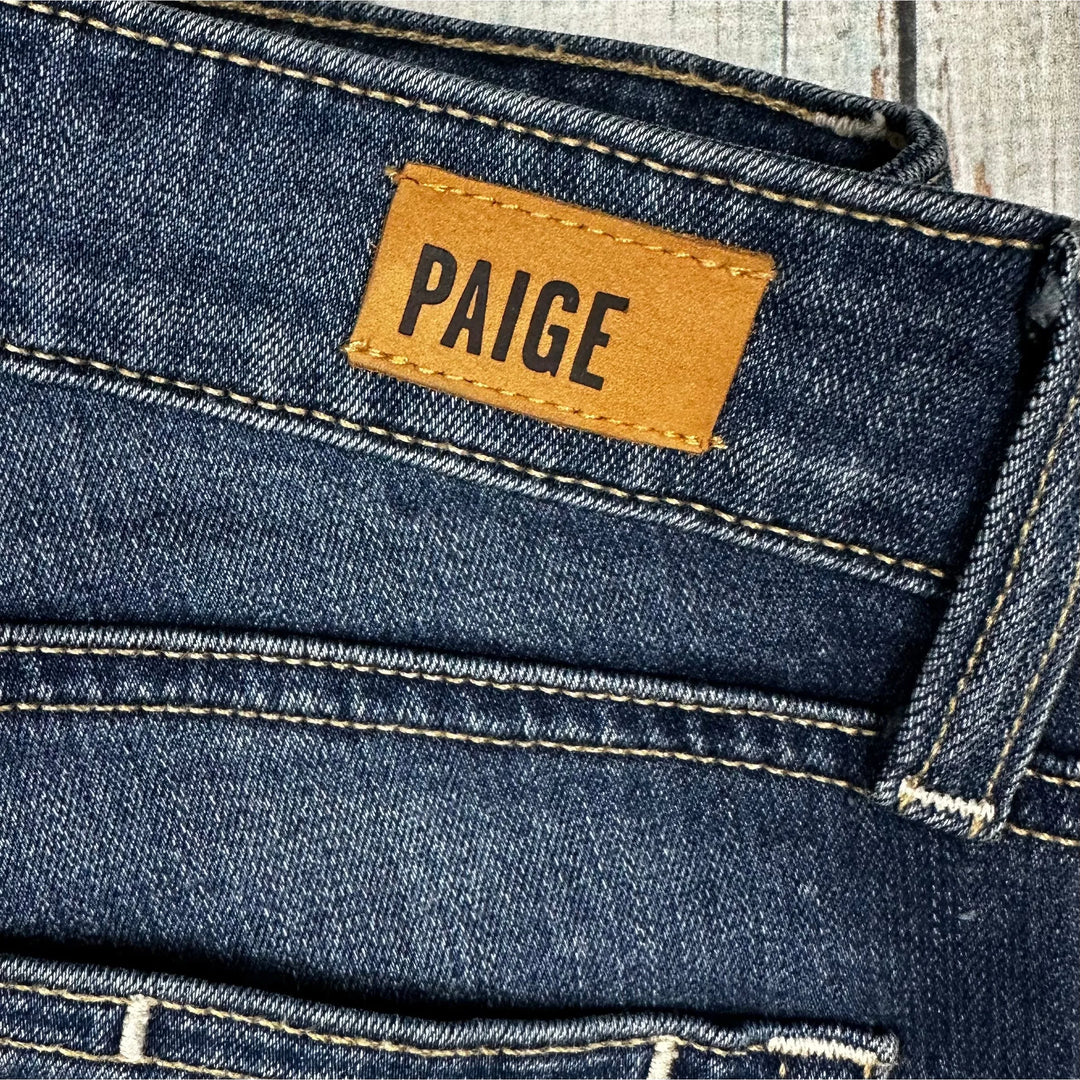 NEW- Paige Denim 'Verdugo Ultra Skinny' Blue Tristan Jeans- Size 25 - Jean Pool