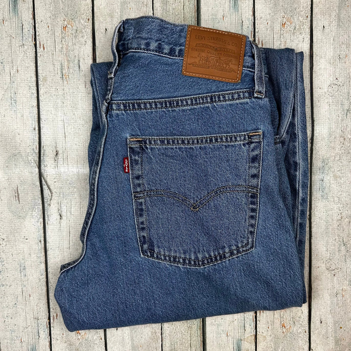 Levis Denim 'Baggy Dad' Wide Leg Jeans - Size 28 - Jean Pool