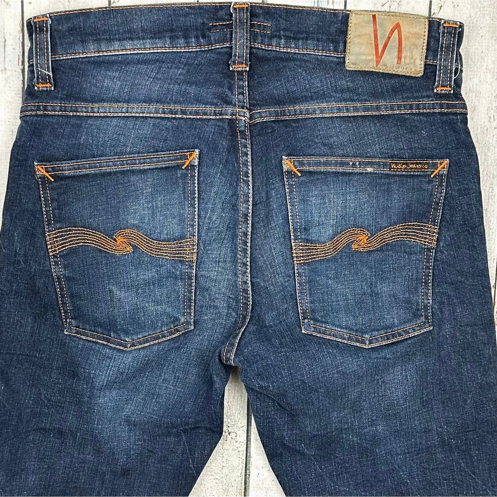 Nudie Jeans Co. 'Grim Tim' Authentic Deep Jeans - Size 31/32 - Jean Pool